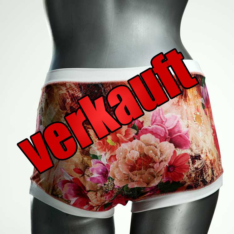 nachhaltige gemusterte attraktive bequeme Highwaist aus Biobaumwolle, Unterwäsche für Damen