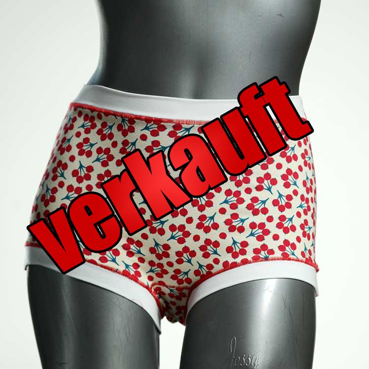 bequeme farbige handgemachte sexy Highwaist aus Biobaumwolle, Unterwäsche für Damen