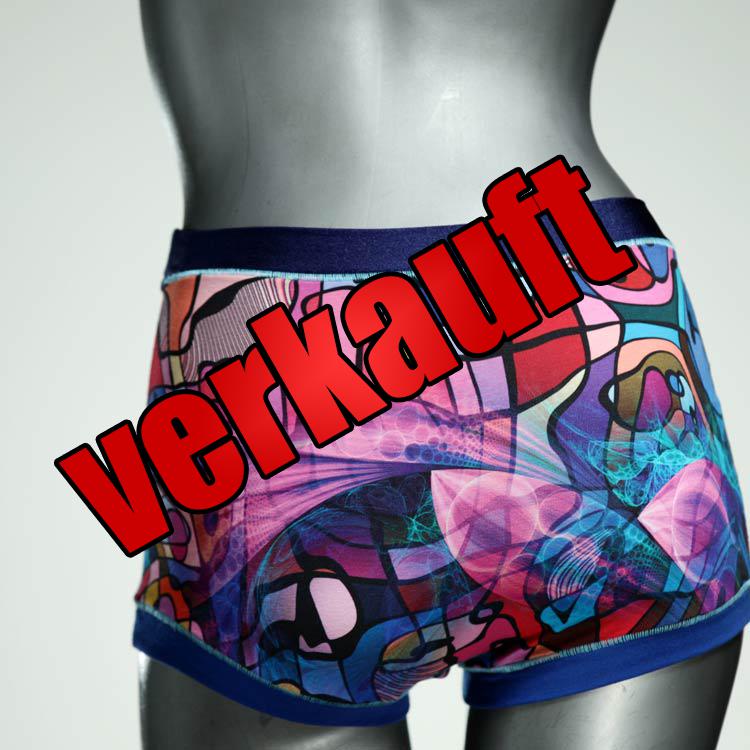 handgemachte schöne nachhaltige farbige Highwaist aus Biobaumwolle, Unterwäsche für Damen