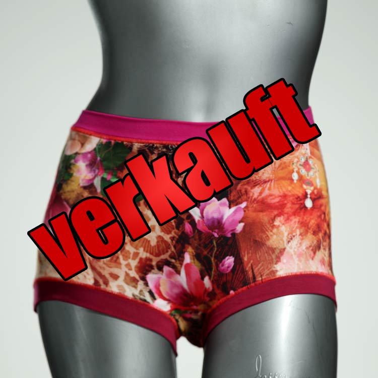 gemusterte sexy farbige süße Highwaist aus Biobaumwolle, Unterwäsche für Damen