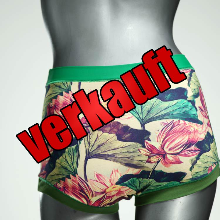 handgemachte attraktive bunte süße Highwaist aus Biobaumwolle, Unterwäsche für Damen