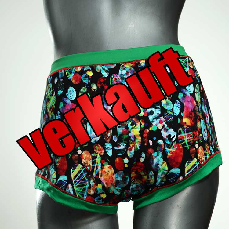 bequeme günstige gemusterte attraktive High waist Hotpant aus Baumwolle, Unterwäsche für Damen
