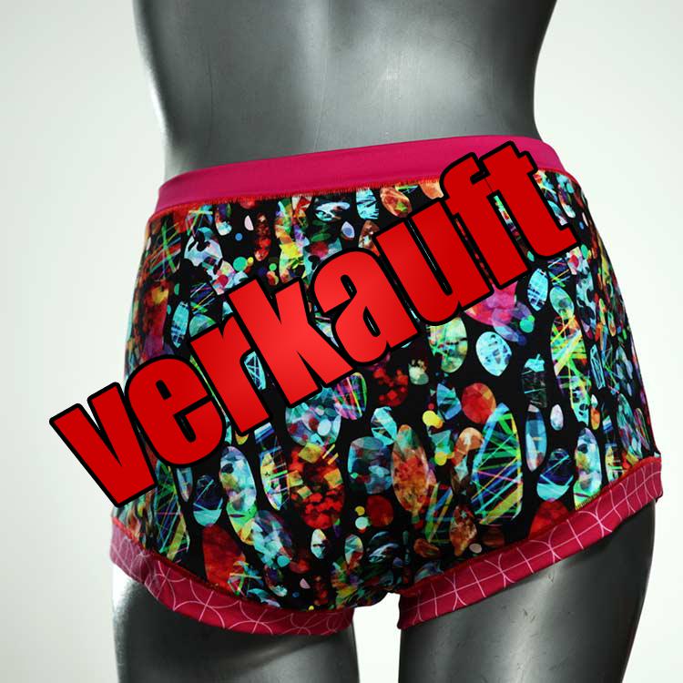 gemusterte süße bunte preiswerte High waist Hotpant aus Baumwolle, Unterwäsche für Damen