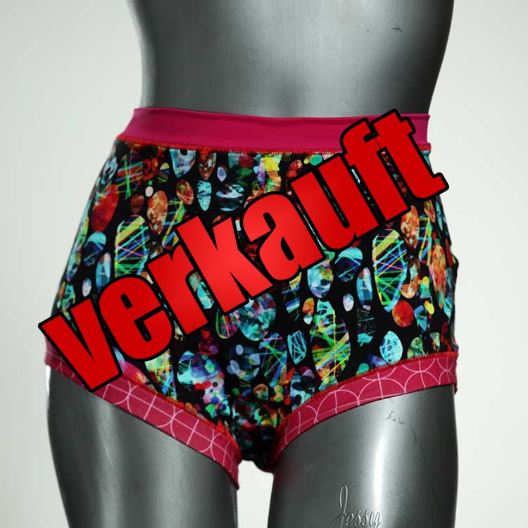 gemusterte süße bunte preiswerte High waist Hotpant aus Baumwolle, Unterwäsche für Damen