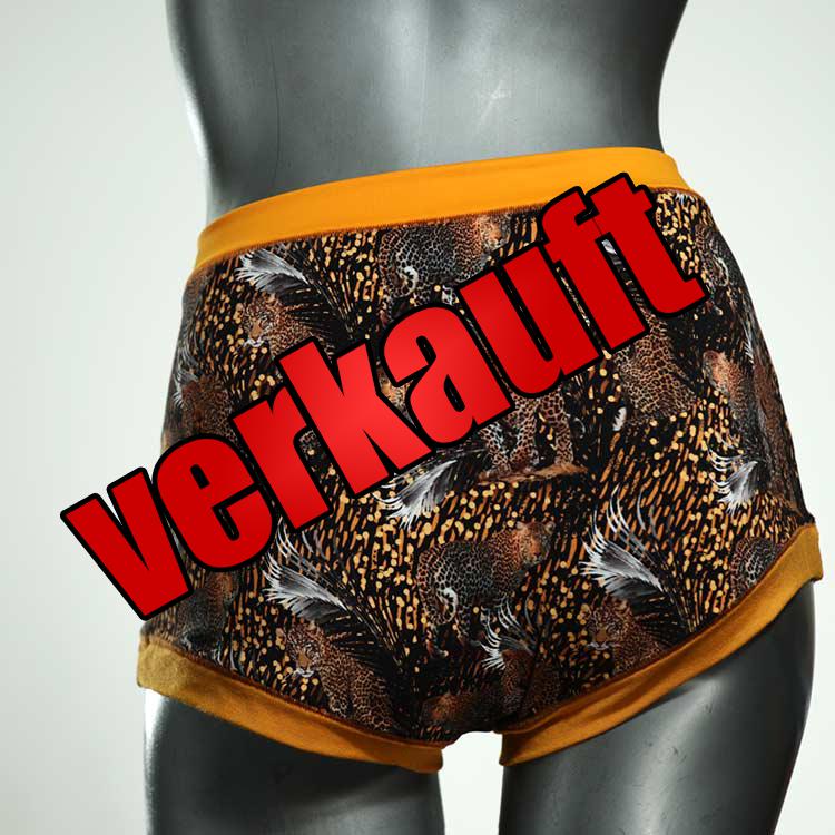 günstige bunte bequeme preiswerte High waist Hotpant aus Baumwolle, Unterwäsche für Damen