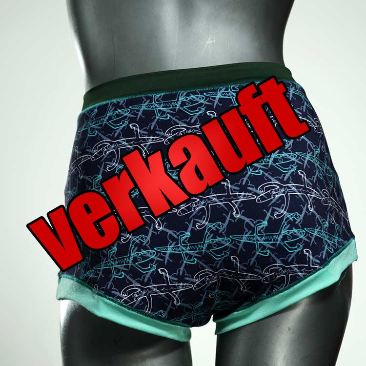 günstige bequeme attraktive farbige High waist Hotpant aus Baumwolle, Unterwäsche für Damen