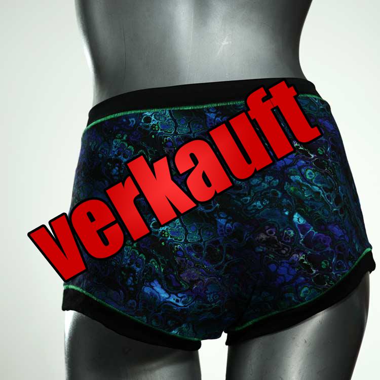 handgemachte sexy preiswerte ökologische High waist Hotpant aus Baumwolle, Unterwäsche für Damen