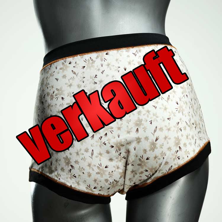 bequeme sexy attraktive ökologische High waist Hotpant aus Baumwolle, Unterwäsche für Damen