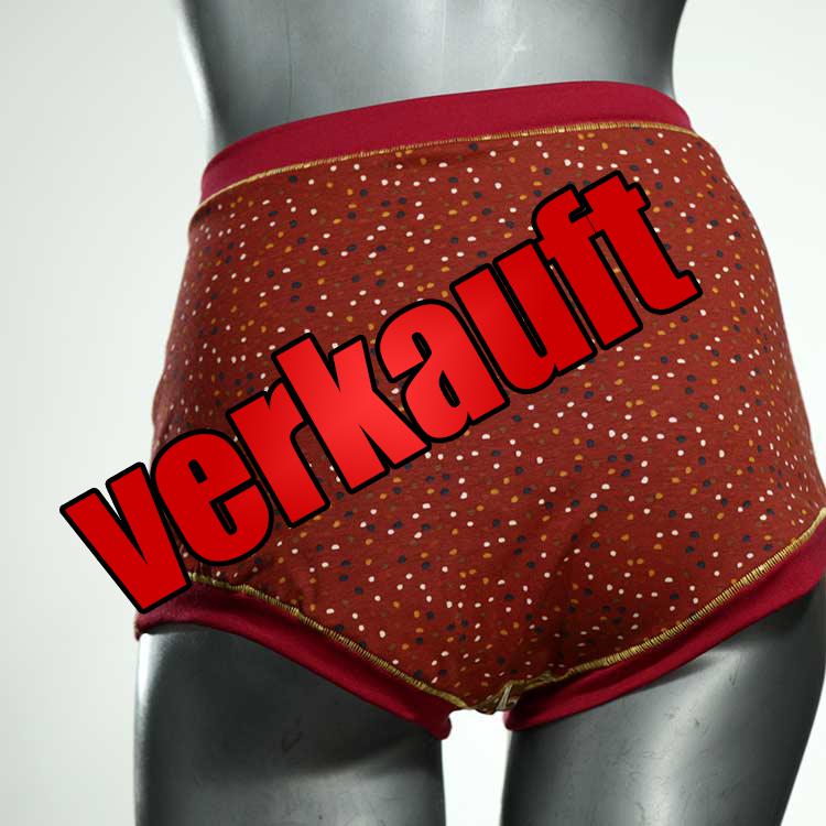 süße ökologische bunte sexy High waist Hotpant aus Baumwolle, Unterwäsche für Damen