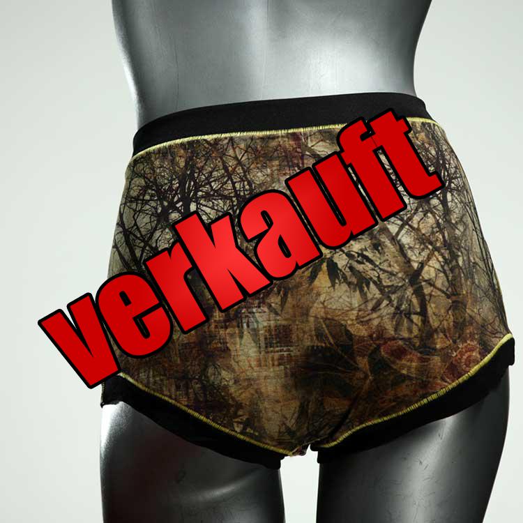 ökologische bequeme attraktive preiswerte High waist Hotpant aus Baumwolle, Unterwäsche für Damen