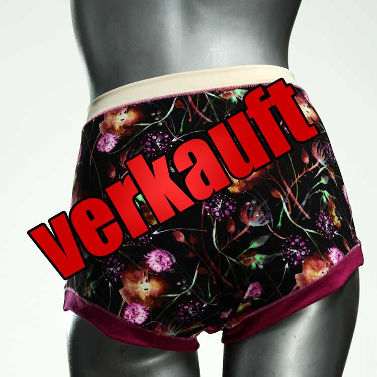 süße preiswerte sexy gemusterte High waist Hotpant aus Baumwolle, Unterwäsche für Damen