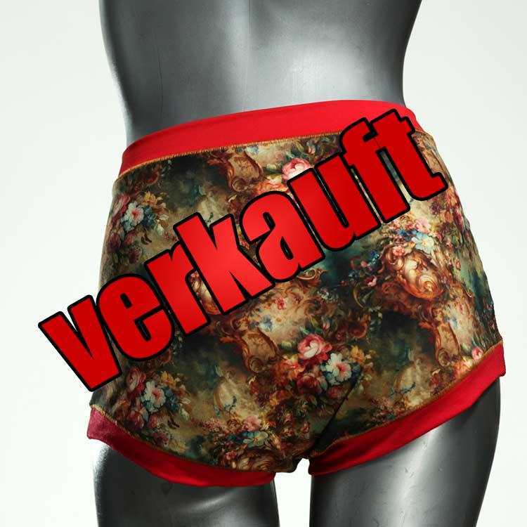 schöne farbige sexy attraktive High waist Hotpant aus Baumwolle, Unterwäsche für Damen