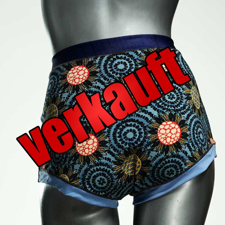 bequeme nachhaltige bunte sexy High waist Hotpant aus Baumwolle, Unterwäsche für Damen