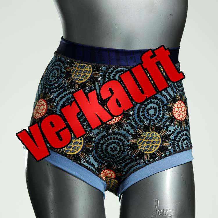 bequeme nachhaltige bunte sexy High waist Hotpant aus Baumwolle, Unterwäsche für Damen