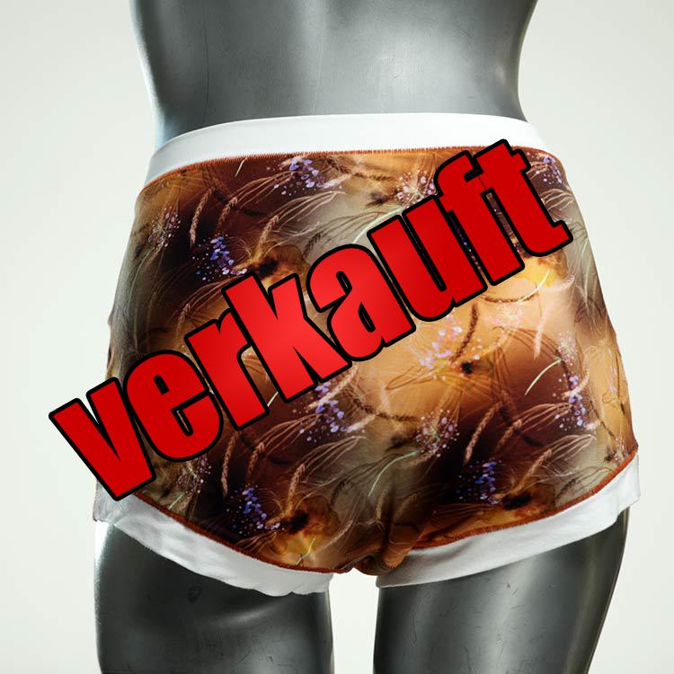 ökologische bunte bequeme attraktive High waist Hotpant aus Baumwolle, Unterwäsche für Damen