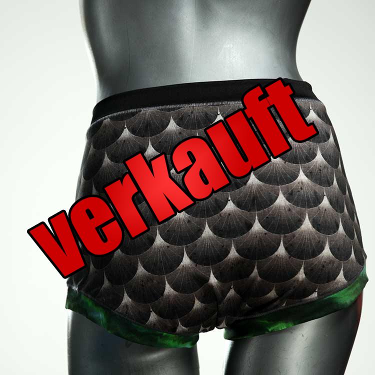 bunte farbige attraktive ökologische High waist Hotpant aus Baumwolle, Unterwäsche für Damen