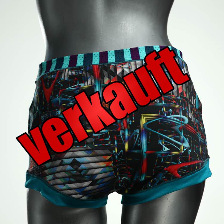 süße preiswerte günstige bunte High waist Hotpant aus Baumwolle, Unterwäsche für Damen