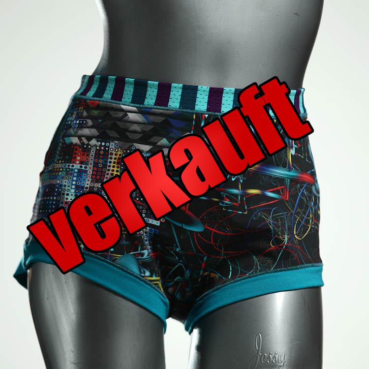 süße preiswerte günstige bunte High waist Hotpant aus Baumwolle, Unterwäsche für Damen