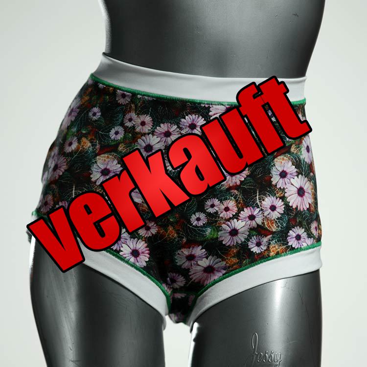 süße ökologische sexy farbige High waist Hotpant aus Baumwolle, Unterwäsche für Damen