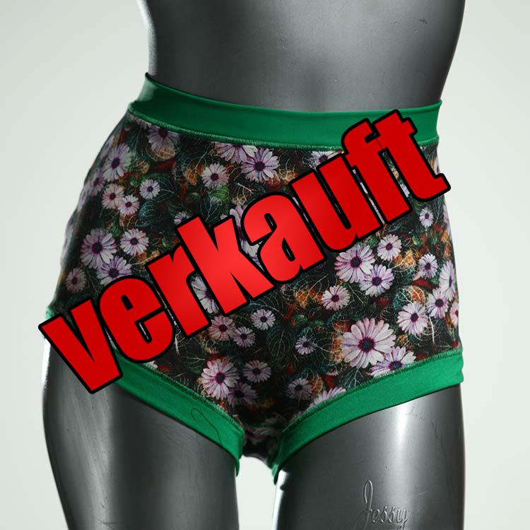 bunte handgemachte bequeme schöne High waist Hotpant aus Baumwolle, Unterwäsche für Damen