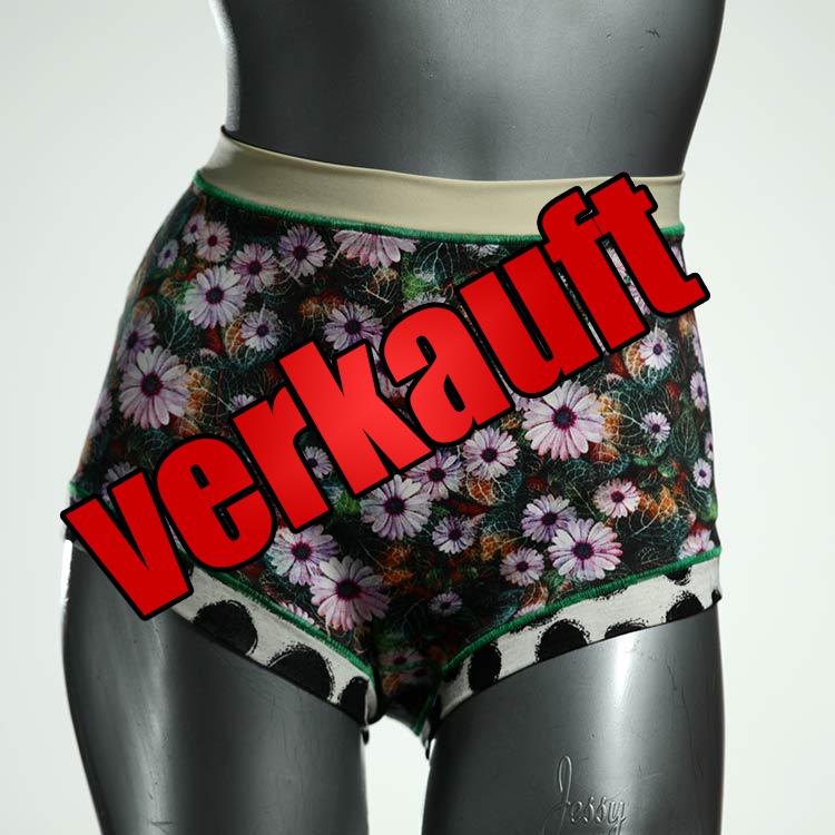 nachhaltige preiswerte handgemachte sexy High waist Hotpant aus Baumwolle, Unterwäsche für Damen