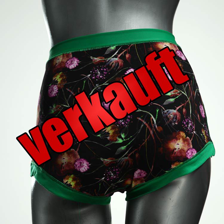 nachhaltige handgemachte attraktive preiswerte High waist Hotpant aus Baumwolle, Unterwäsche für Damen
