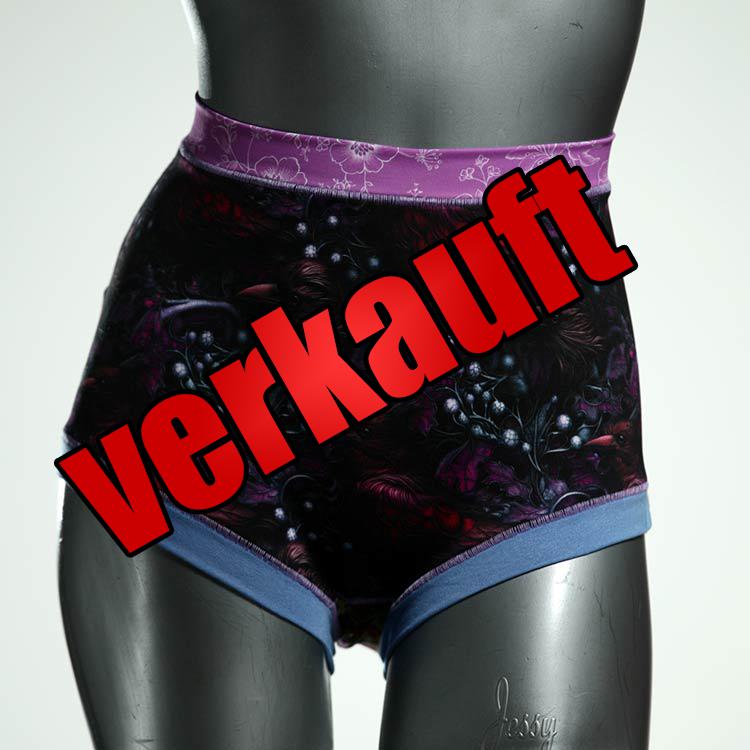 ökologische bunte sexy bequeme High waist Hotpant aus Baumwolle, Unterwäsche für Damen