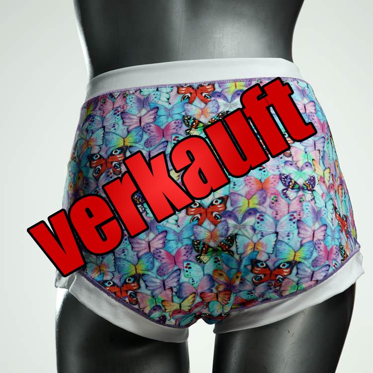 gemusterte günstige preiswerte schöne High waist Hotpant aus Baumwolle, Unterwäsche für Damen