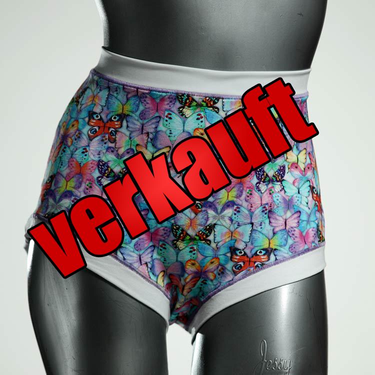 gemusterte günstige preiswerte schöne High waist Hotpant aus Baumwolle, Unterwäsche für Damen