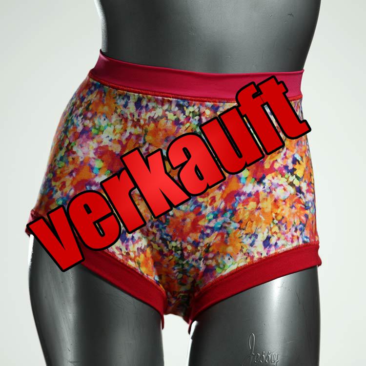 attraktive ökologische nachhaltige bequeme High waist Hotpant aus Baumwolle, Unterwäsche für Damen