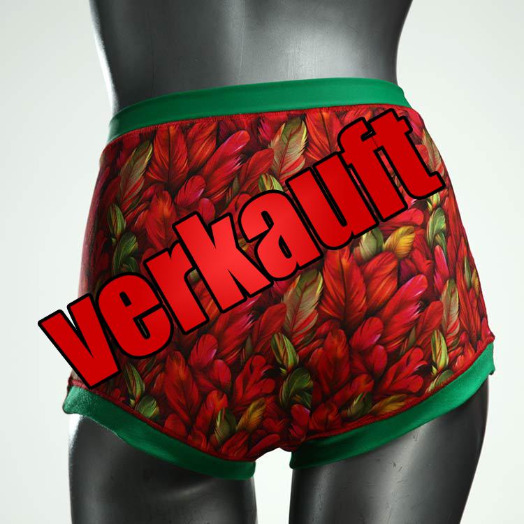 farbige sexy ökologische bunte High waist Hotpant aus Baumwolle, Unterwäsche für Damen