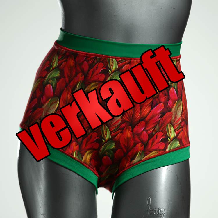 farbige sexy ökologische bunte High waist Hotpant aus Baumwolle, Unterwäsche für Damen