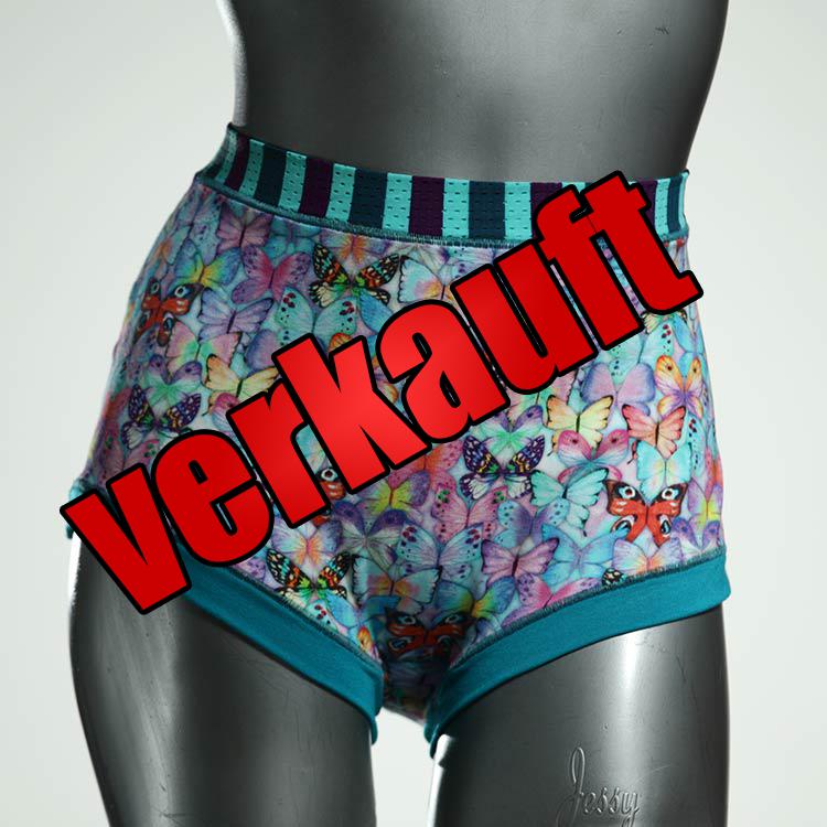 gemusterte schöne preiswerte günstige High waist Hotpant aus Baumwolle, Unterwäsche für Damen