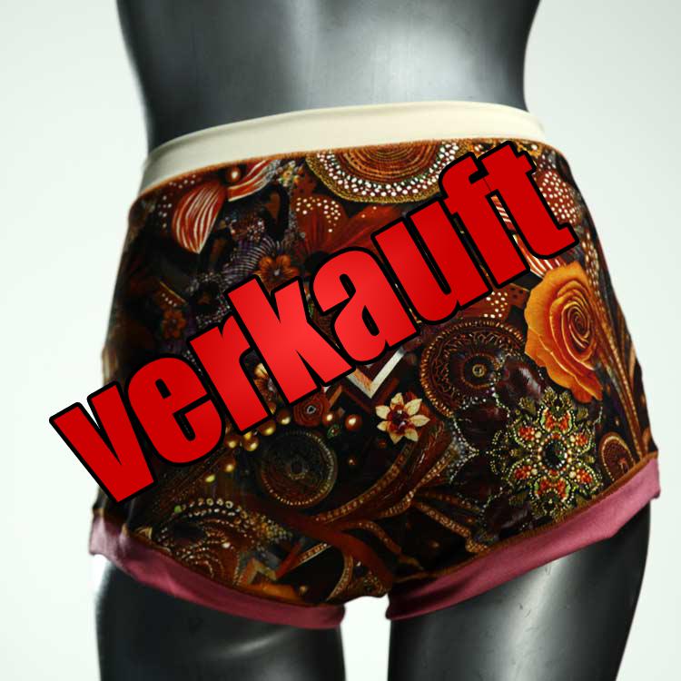 bequeme süße ökologische sexy High waist Hotpant aus Baumwolle, Unterwäsche für Damen