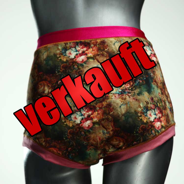 sexy bunte nachhaltige bequeme High waist Hotpant aus Baumwolle, Unterwäsche für Damen