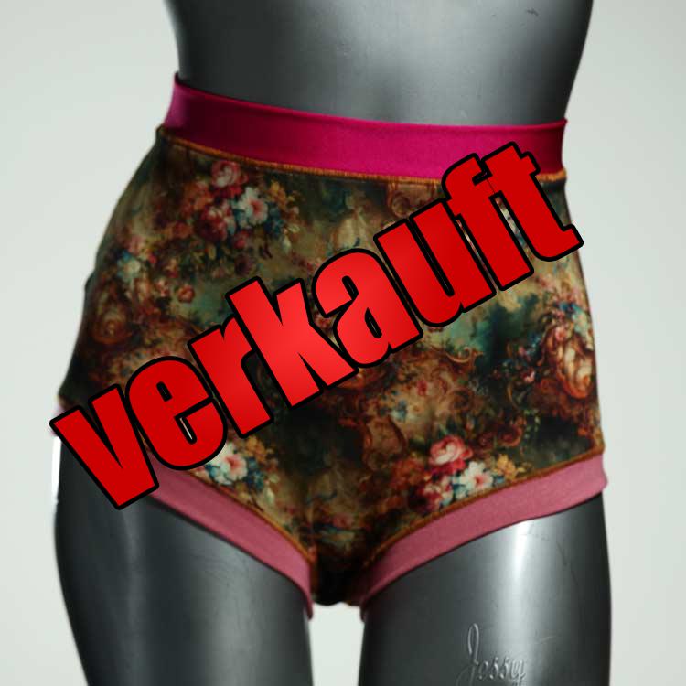 sexy bunte nachhaltige bequeme High waist Hotpant aus Baumwolle, Unterwäsche für Damen