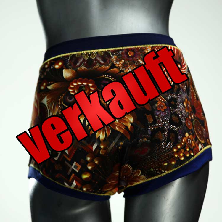 attraktive bequeme handgemachte günstige High waist Hotpant aus Baumwolle, Unterwäsche für Damen