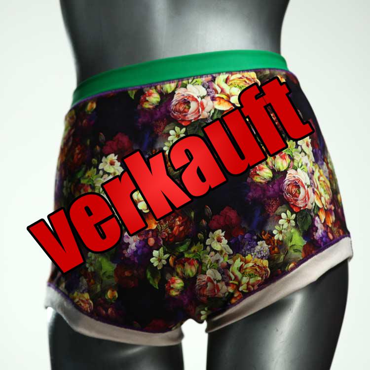 süße günstige bequeme handgemachte High waist Hotpant aus Baumwolle, Unterwäsche für Damen