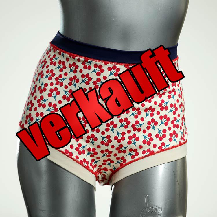 bequeme gemusterte sexy ökologische Highwaist aus Biobaumwolle, Unterwäsche für Damen