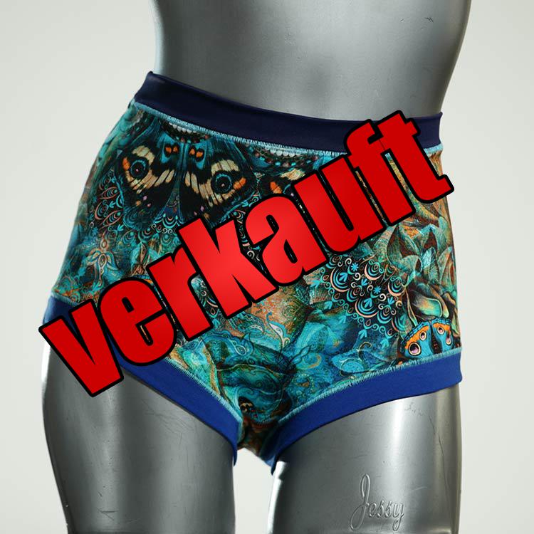 süße gemusterte sexy nachhaltige Highwaist aus Biobaumwolle, Unterwäsche für Damen