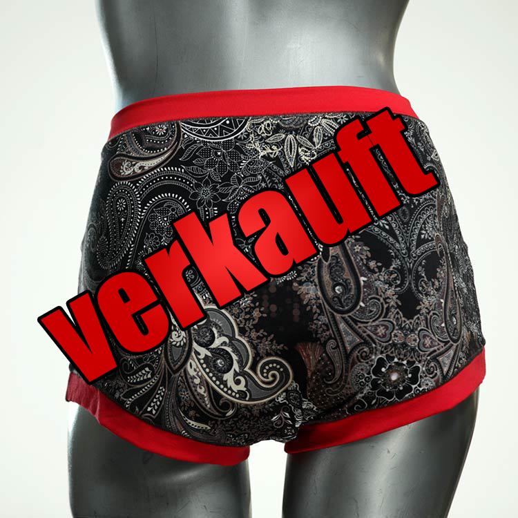 gemusterte schöne handgemachte günstige Highwaist aus Biobaumwolle, Unterwäsche für Damen