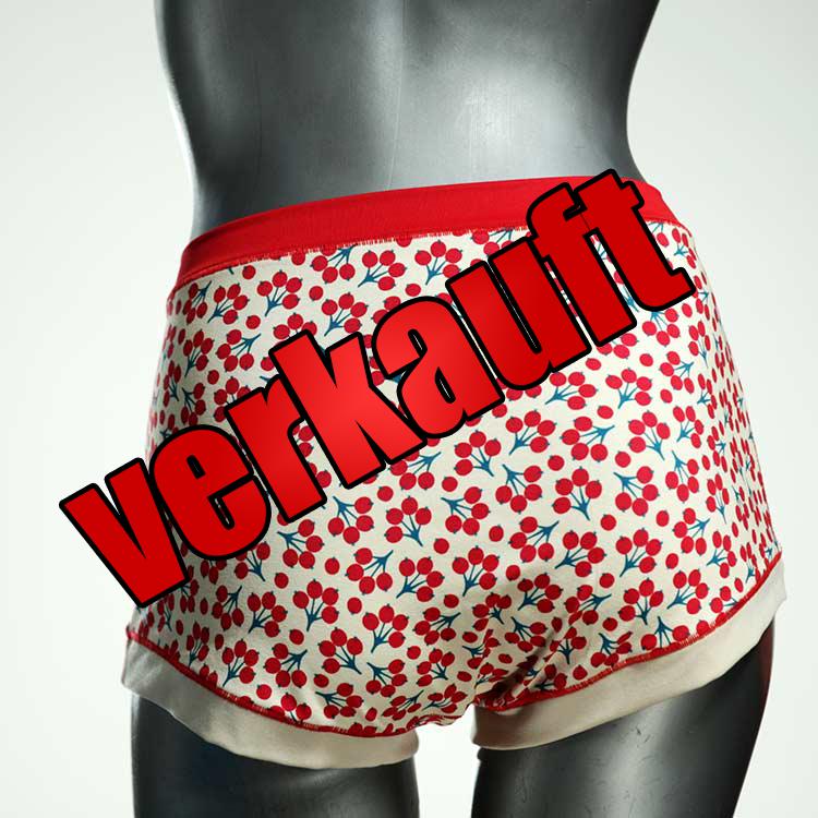 schöne gemusterte farbige günstige Highwaist aus Biobaumwolle, Unterwäsche für Damen