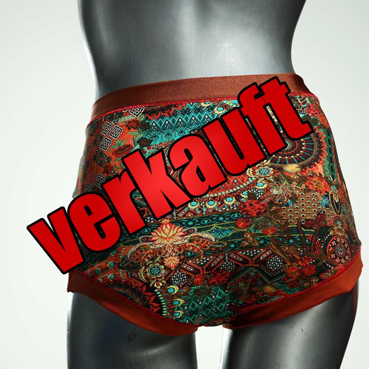 gemusterte bunte süße ökologische Highwaist aus Biobaumwolle, Unterwäsche für Damen