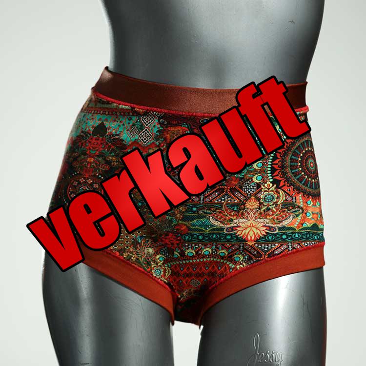 gemusterte bunte süße ökologische Highwaist aus Biobaumwolle, Unterwäsche für Damen