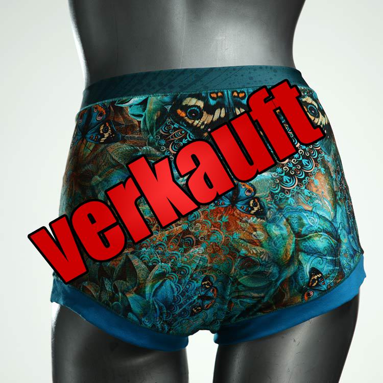 gemusterte süße günstige nachhaltige Highwaist aus Biobaumwolle, Unterwäsche für Damen