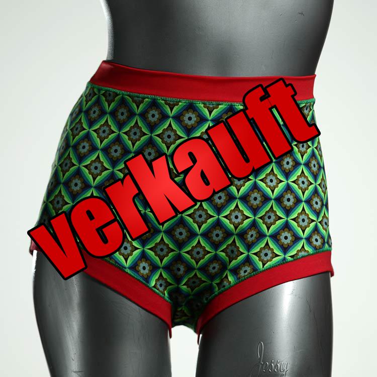 bequeme nachhaltige preiswerte farbige Highwaist aus Biobaumwolle, Unterwäsche für Damen