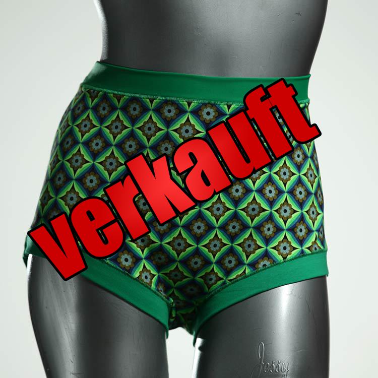 preiswerte nachhaltige süße gemusterte Highwaist aus Biobaumwolle, Unterwäsche für Damen