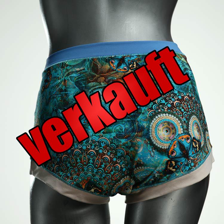 bunte gemusterte süße günstige Highwaist aus Biobaumwolle, Unterwäsche für Damen