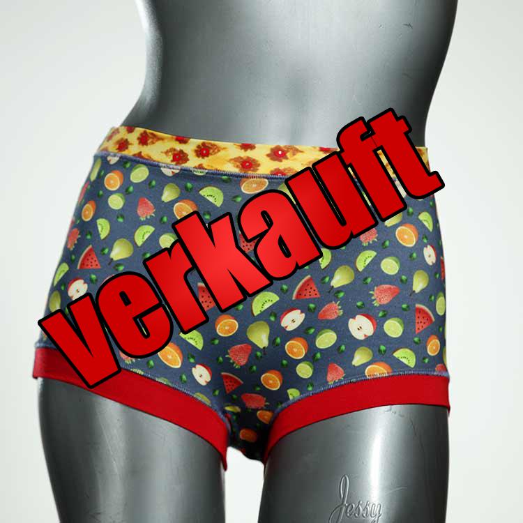günstige sexy handgemachte süße High waist Hotpant aus Baumwolle, Unterwäsche für Damen