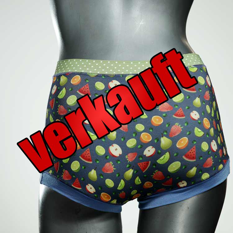 farbige süße attraktive sexy High waist Hotpant aus Baumwolle, Unterwäsche für Damen